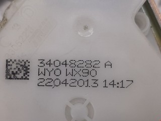 Ремень безопасности задний левый, ориг. номер 72119163245, 34048282A, BMW 5 F10/F11/GT F07 2009-2013
