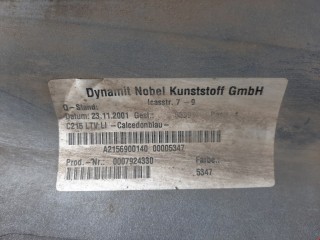 Накладка на порог, ориг. номер A2156980154, A2156900140, Mercedes CL W215 1999-2002