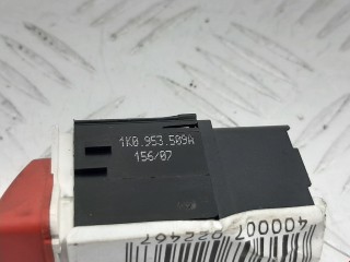 Кнопка аварийной сигнализации, ориг. номер 1K0953509A, Volkswagen Golf 2003-2009