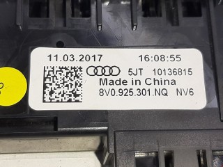 Кнопка аварийной сигнализации, ориг. номер 8V0925301NQ, 8V0925301PM, Audi A3 2016-2020
