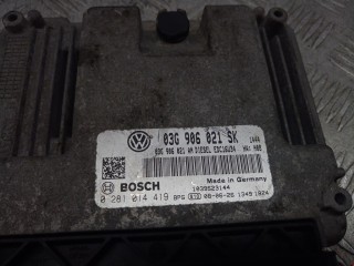 Блок управления двигателем, ориг. номер 03G906021SK, 0281014419, Seat Altea 2004-2009