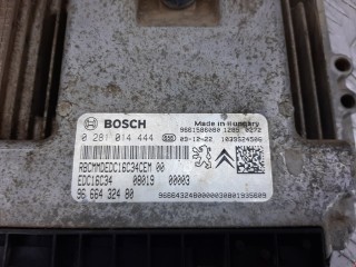 Блок управления двигателем, ориг. номер 1943QC, 0281014444, Peugeot Bipper 2008-2018
