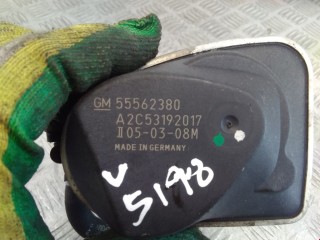Заслонка дроссельная, ориг. номер 55562380, A2C53192017, Opel Vectra 2005-2008
