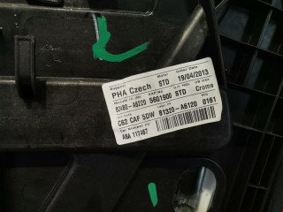 Стеклоподъемник передний правый, ориг. номер 82481A6000, 82480A6220, Hyundai i30 2011-2015