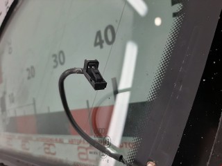 Стекло кузовное боковое левое, ориг. номер 4F9845299K, Audi A6 2001-2005