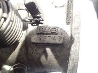 Заслонка дроссельная, ориг. номер 9166612, 48743, Saab 900 1993-1998