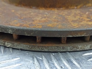 Диск тормозной передний, Nissan Navara 2001-2007