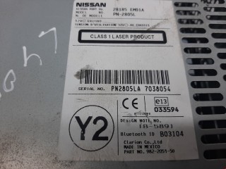 Магнитола, ориг. номер 28185EM01A, Nissan Tiida 2004-2012