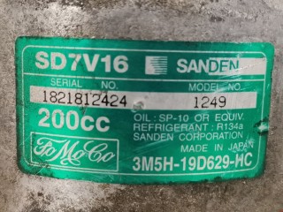 Компрессор кондиционера, ориг. номер 3M5H19D629HC, SD7V161249, Ford C-Max 2003-2007
