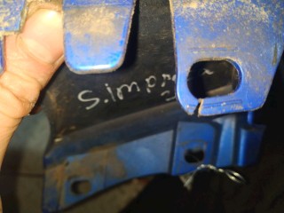 Ус под фару правый, ориг. номер 57775FE000, Subaru Impreza 2000-2002