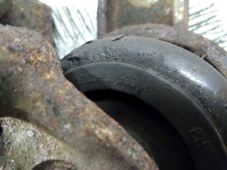 Подушка крепления двигателя, ориг. номер 218112B100, Hyundai Santa Fe 2004-2012