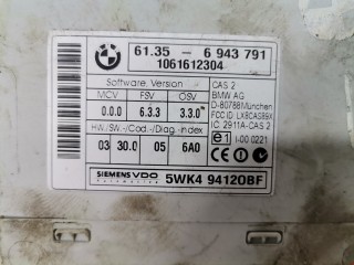Блок управления CAS, ориг. номер 61356943771, 5WK494120BF, BMW 1 E87/E81/E82/E88 2004-2007