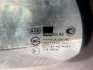 Форточка задняя левая, ориг. номер 835613E010, Kia Sorento 2002-2006