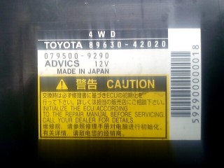 Блок комфорта, ориг. номер 8963042020, 0795009290, Toyota RAV4 2005-2008