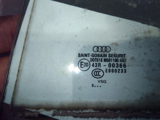 Стекло двери задней левой, ориг. номер 4E0845025D, Audi A8 2005-2007