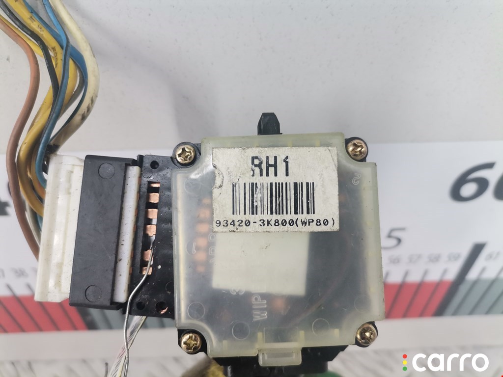 Переключатель дворников Hyundai Sonata 2001-2013, седан, левый руль, 934203K801, фото 4