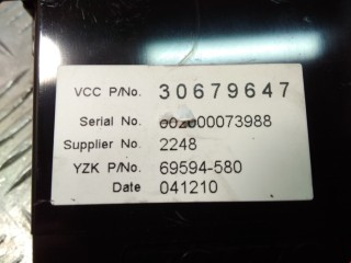 Дисплей, ориг. номер 36001467, 30679647, Volvo V50 2003-2007