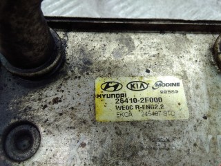 Теплообменник масляного фильтра, ориг. номер 264102F020, 264102F000, Kia Carnival 2006-2014