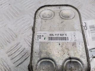 Теплообменник масляного фильтра, ориг. номер 03L117021C, Volkswagen Polo 2009-2014