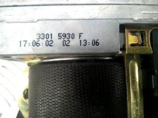 Ремень безопасности передний правый, ориг. номер A2038606685, 33015930F, Mercedes C W203 2000-2004