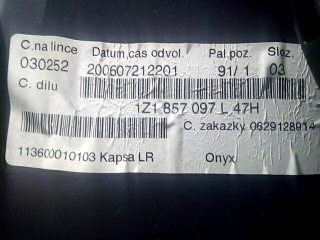 Бардачок, ориг. номер 1Z1857097N, Skoda Octavia 2000-2011