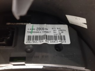 Дисплей, ориг. номер 1496286080, 610578, Peugeot 807 2002-2008