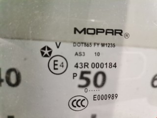 Стекло двери задней левой, ориг. номер 05074225AC, Jeep Compass 2010-2013