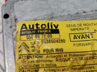 Блок AirBag, ориг. номер 9638604280, 6556A6, Citroen Berlingo 1996-2003