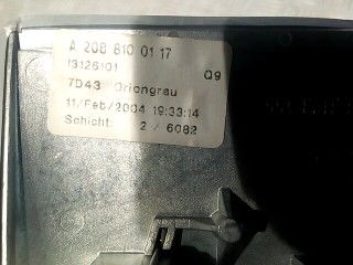 Зеркало салона, ориг. номер A2088100117, Mercedes C W203 2000-2004