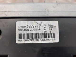 Щиток приборов (приборная панель), ориг. номер 1490107080, 501021630050, Citroen C8 2002-2008