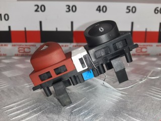 Кнопка аварийной сигнализации, ориг. номер 8200107808, 8200095493, Renault Megane 1999-2003