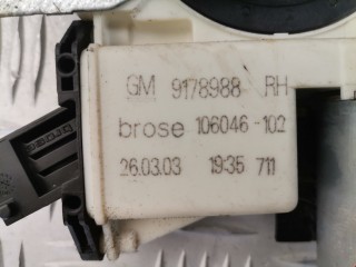 Стеклоподъемник передний правый, ориг. номер 9178988, 0130822012, Opel Signum 2003-2005