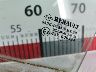 Стекло двери задней левой, ориг. номер 8200026562, Renault Megane 2006-2009