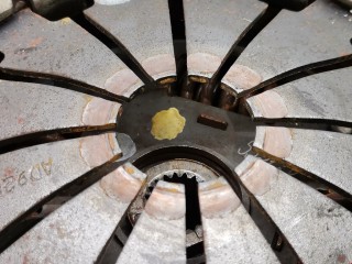 Маховик, ориг. номер 1535596, Ford Ka 2008-2016