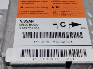 Блок AirBag, ориг. номер 98820BU900, 0285001639, Nissan Almera Tino 2003-2006