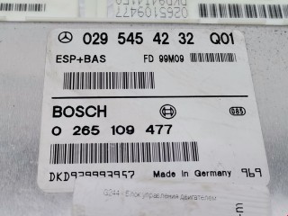 Блок управления ESP, ориг. номер 0265109477, A0295454232, Mercedes A W168 1997-2001