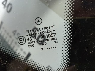 Стекло кузовное боковое правое, ориг. номер A1686700412, Mercedes A W168 1997-2001