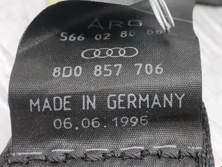 Ремень безопасности передний правый, ориг. номер 8D0857706, 8D0857706F, Audi A4 1994-1997
