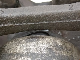 Суппорт передний левый, ориг. номер A0024202183, Z06028295LI, Mercedes E W211 2006-2009