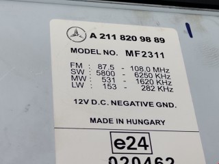 Магнитола, ориг. номер A2118209889, MF2311, Mercedes E W211 2002-2006