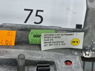 Накладка декоративная на торпедо, ориг. номер 4E1857115C, Audi A8 2002-2005
