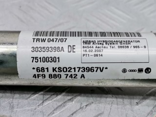 Подушка безопасности боковая (шторка), ориг. номер 4F9880741A, 30359398A, Audi A6 2004-2008