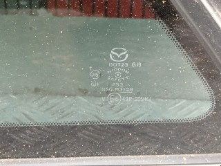 Стекло кузовное боковое левое, Mazda CX7 2006-2009