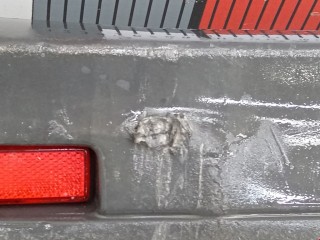 Бампер задний, ориг. номер 93855714, Opel Vivaro 2001-2006