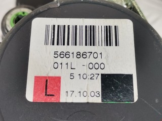 Ремень безопасности передний левый, ориг. номер 05099075AA, 566186701, Chrysler Crossfire 2003-2007