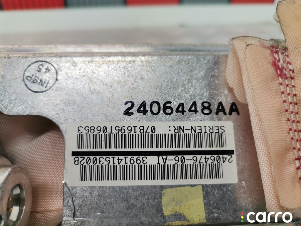 Подушка безопасности пассажира BMW X5 E70 2006-2010, внедорожник 5 дв., левый руль, 2406447, фото 6