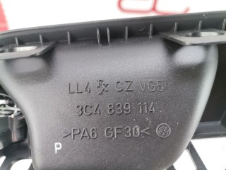 Ручка внутренняя задняя правая, ориг. номер 3C4839114, Volkswagen Passat 2005-2010