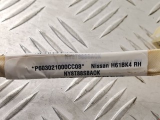 Подушка безопасности боковая (шторка), ориг. номер 985P0EA10C, 603021100, Nissan Navara 2001-2007