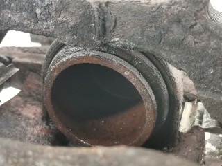 Суппорт передний левый, ориг. номер 93191695, Opel Corsa 2006-2011