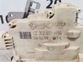 Замок двери передней левой, ориг. номер 3C2837015A, Skoda Superb 2008-2013